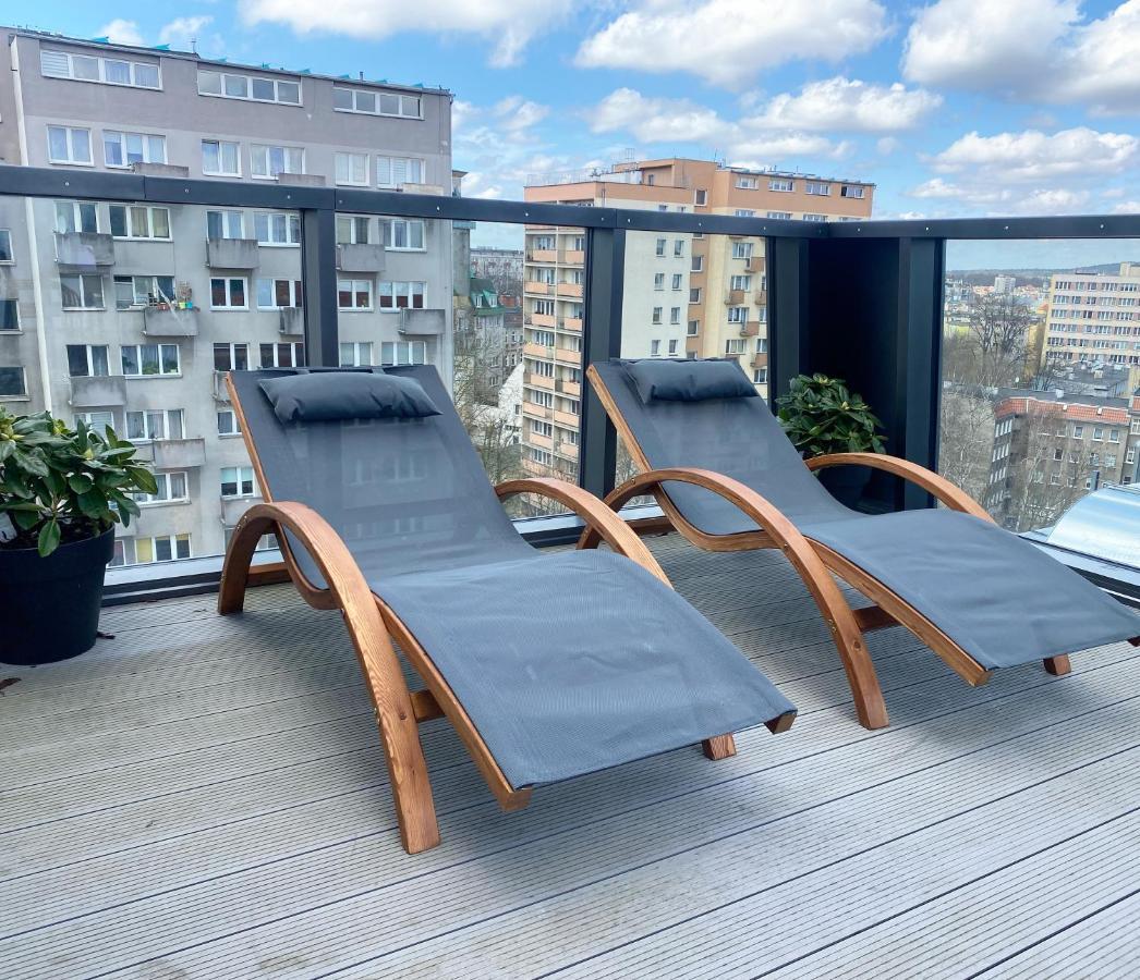 שצ'צ'ין Hanza Tower Apartament Premium Plus מראה חיצוני תמונה